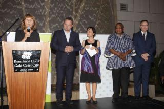 formal reception in Kempinski