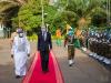 Ceremony with guards