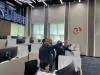 Po jednání bylo velvyslanci ukázáno Situační centrum oblasti v Akimátu / После переговоров Послу был показан Ситуационный центр области акимата Актюбинской области