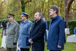 Memorial ceremony in Brookwood on 28 October 2018 