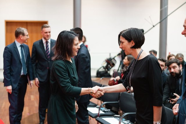 Markéta Pekarová Adamová v Berlíně
