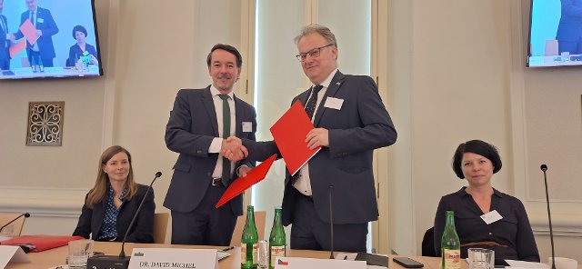 Sächsisch-Tschechische Sitzung in Prag