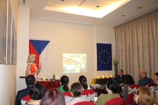 Presentation at the Ambassador's Residence 