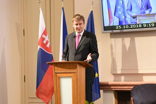 Připomínka 100. výročí vzniku československé diplomacie na půdě MZV