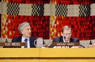 Václav Havel, President of the Czech Republic, addressed the UN Security Council on 16 November 2006 about the issue of human rights.