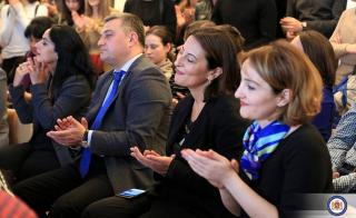 Vzpomínková akce se čtením textů Václava Havla na Velvyslanectví České republiky v Tbilisi