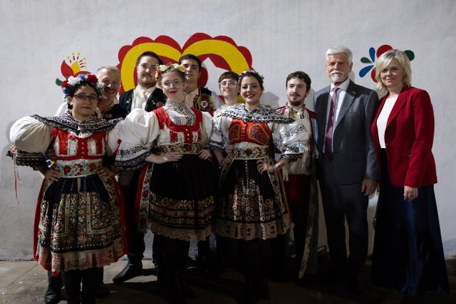 Prezident Pavel s krajany v Buenos Aires