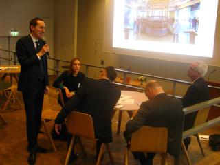 Paneldiskussion med ambassadørerne fra Visegrad-landene