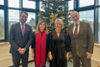 13/12/2024 - Maynooth University, from left: Ivo Graziani, Hana Cervinkova, Eeva Leinonen, Ambassador Pavel Vošalík