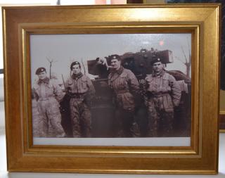 Colonel Rudolf Čapek during WW2 (2nd from the right)