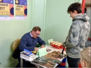 Autogramiáda Václava Kopty.