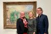 Präsentation der neuen Dauerleihgabe "Oskar Kokoschka, Prag - Blick vom Garten des Kreuzherrenkonvents, 1934" im Leopold Museum.