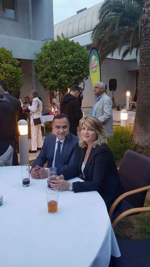 Mezi hosty byla také pani Katerina Dile, která zastupuje v Řecku firmu ŠKODA TRANSPORTATION 