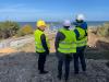 Ambassador Král visited also the new LNG terminal under construction in Paldiski