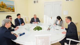 Întâlnirea reprezentanților EMMA Capital Group cu premierul Republicii Moldova