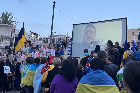 Poselství ukrajinského prezidenta V. Zelenského ke 2. výročí ruské agrese 