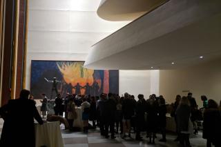 Reception after the movie screening