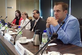  At the Malaysia Investment Development Authority (MIDA). Michal Zalesak, (right), Executive Director of the Czech ICT Alliance