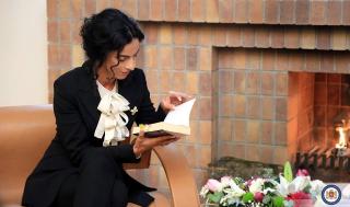 Vzpomínková akce se čtením textů Václava Havla na Velvyslanectví České republiky v Tbilisi
