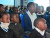 Žáci při promítání / Learners at the screening