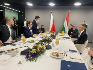 Minister Lipavský attended a meeting of the V4 countries and Turkey in Budapest