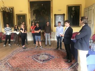 Opening of the exhibition about Johann Gregor Mendel at the Catholic University of Leuven