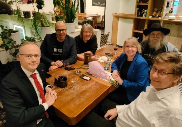 Łukasz Kamiński, Petr Pešek, Josef Janíček, František Stárek Čuňas, Hana Kordová Marvanová a Petr Blažek (foto: Jan Novák)