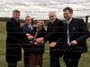Außenminister Tomáš Petříček, Bürgermeister von Hardegg Friedrich Schechtner, Botschafterin Ivana Červenková, Kreishauptmann der Region Südmähren Bohumil Šimek und Direktor des Nationalparks Thayatal Christian Übl