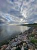 Baltic coastline on the island of Saaremaa.