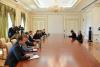 President Ilham Aliyev with Czech MPs
