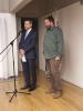 Ambassador P. Mikyska and Chairman of "Bohemica" V. Kubec at Movie Screening