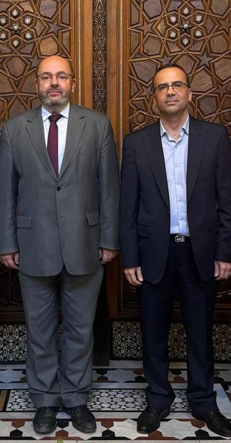 Czech Embassy in Damascus Facilitates Key Contracts Signing for Humanitarian Aid Projects