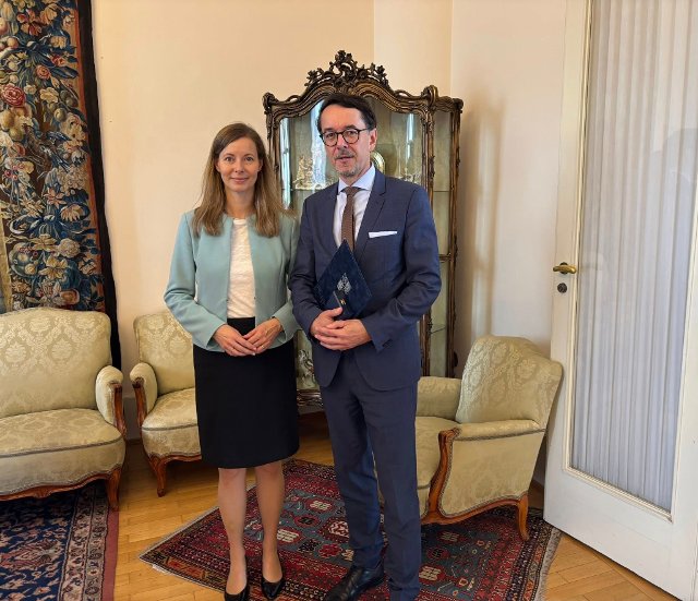 Außenminister Lipavský verlieh die Medaillen für Verdienste um die Diplomatie