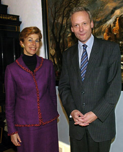 Cyril Svoboda a Carolina Barco