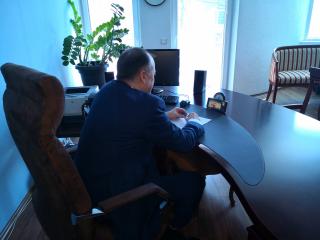 Videoconference with the Rector of Haxhi Zeka University in Peja