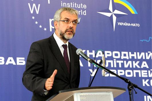 Náměstek Jiří Schneider v Ukrajině
