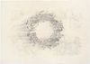 Lost Cities 2012 pencil oil and mixed media on transparent paper 50 x 70 cm