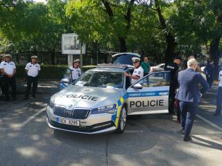Policijsko vozilo Škoda Superb 