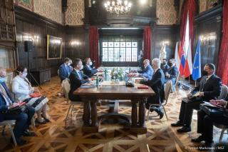 Ministr Kulhánek jednal v Lodži se svými protějšky ze skupiny V4