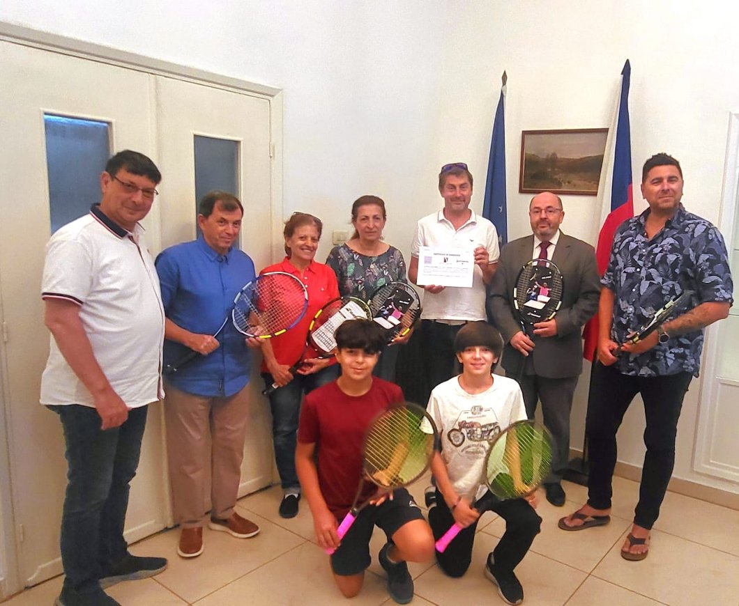 Donation ceremony at the Embassy of the Czech Republic in Damascus