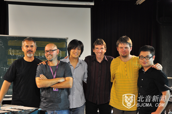 with music students