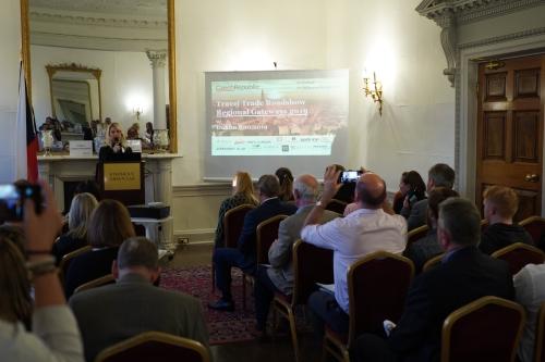 Projev ředitelky Czechtourism v Londýně