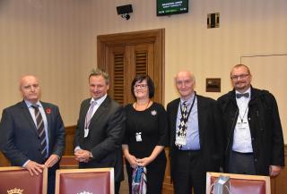 At a meeting with Lord Anderson, a member of the House of Lords