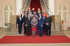 Die tschechischen Gäste mit der Landtagspräsidentin Frau Dr. Barbara Stamm. 