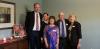 Ambassador Pavel Hrnčíř with his wife, Honorary Consul J. Reed with his wife and vice-consul L. Storzer