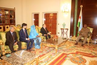 Ambassador Mikeš and President Guelleh discussed how to enhance relations 