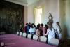 Součástí programu pro absolventy jazykového kurzu byla prohlídka Černínského paláce