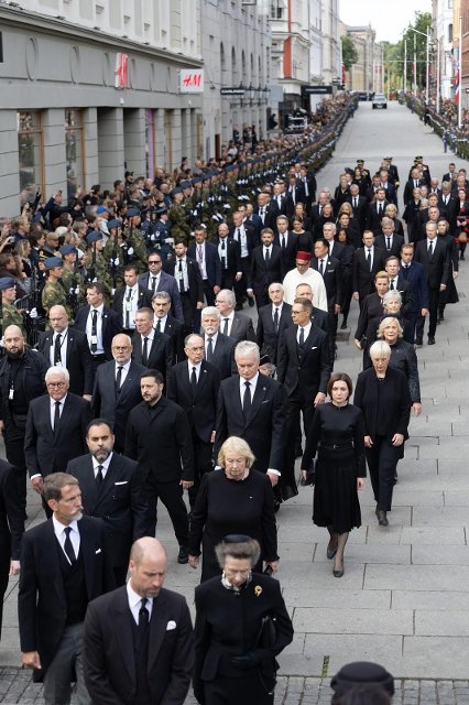 Petr Pavel, President of the Czech Republic, attended the State Funeral of His Majesty King Harald V