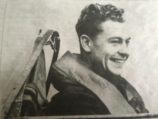General Miroslav Liškutín as a member of the Royal Air Force