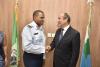 Jednání českého velvyslance Skolila s velitelem Vzdušných sil Nigérie / Meeting of the Czech Ambassador Skolil with the Nigerian Chief of Air Staff